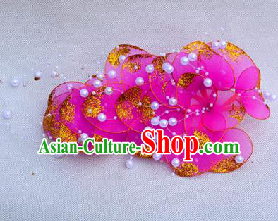 Traditional Asian Thai Jewelry Hair Accessories, Traditional Thai Headwear Plumeria Flowers Hairpins for Women