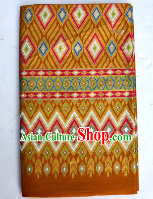 Traditional Asian Thai Sarees and Dress Gilded Material, Thai Gilded Clothes and Fabrics for Women