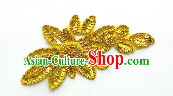 Traditional Chinese Yangge Hair Accessories, Fan Dancing Headwear, Folk Dance Yangko Headdress, Stage Accessories Minimum Purchase 10