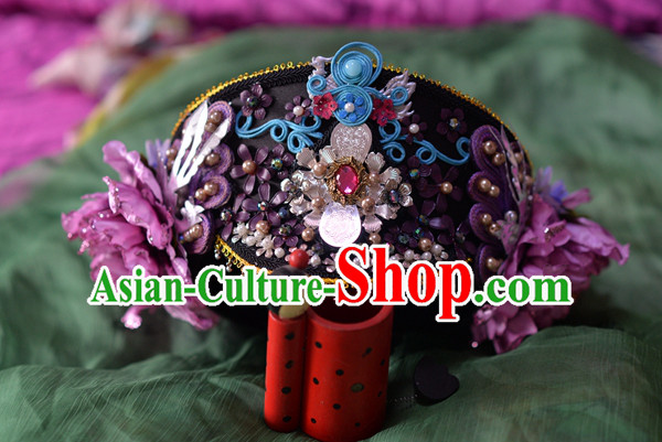 Chinese Ancient Style Hair Jewelry Accessories, Hairpins, Headwear, Headdress, Hair Fascinators, Qing Dynasty Imperial Empress Zhenhuan Handmade Phoenix Hair Accessories for Women