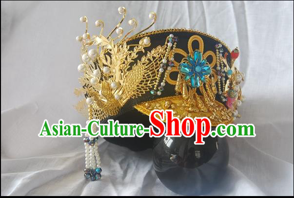 Qing Dynasty Imperial Empress Handmade Phoenix Zhenhuan Hair Accessories