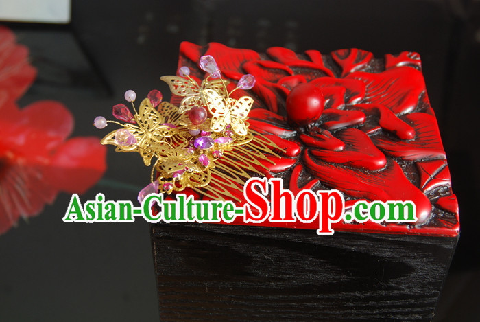Chinese Ancient Style Hair Jewelry Accessories, Hairpins, Wedding Headwear, Headdress, Hair Fascinators for Women