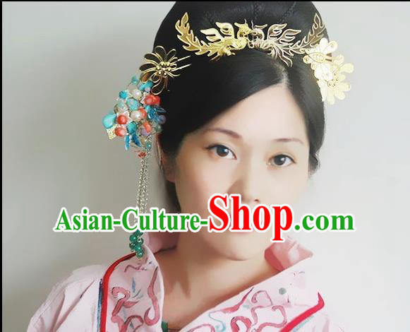 Chinese Ancient Style Hair Jewelry Accessories, Hairpins, Headwear, Headdress, Hair Fascinators for Women