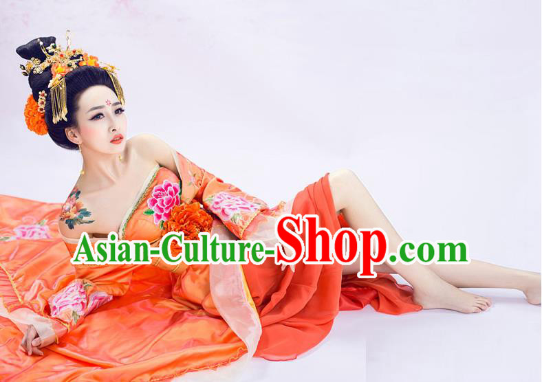 Ancient Chinese Princess Dance Costume, Hanfu, Traditional Dress For Women