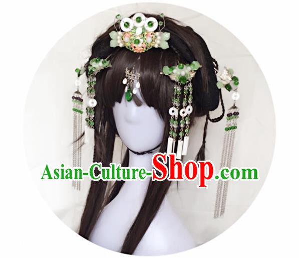 Chinese Ancient Style Hair Jewelry Accessories, Hairpins, Headwear, Headdress, Hair Fascinators for Women