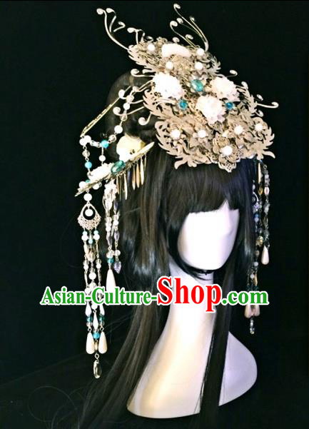 Chinese Ancient Style Hair Jewelry Accessories, Hairpins, Headwear, Headdress, Hair Fascinators for Women