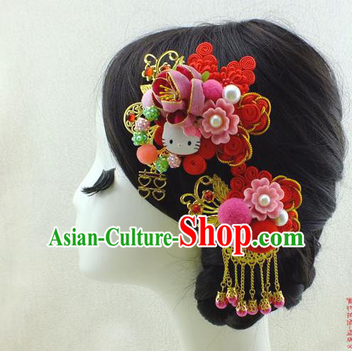 Chinese Ancient Style Hair Jewelry Accessories, Hairpins, Tang Dynasty Headwear, Headdress, Imperial Empress, Princess Hair Fascinators for Women