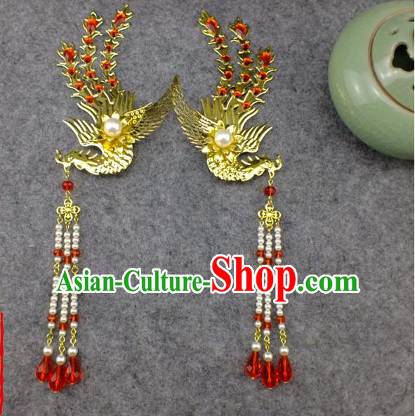 Chinese Ancient Style Hair Jewelry Accessories, Xiuhe Suit Tang Dynasty Hairpins, Headwear, Headdress, Hair Fascinators for Women