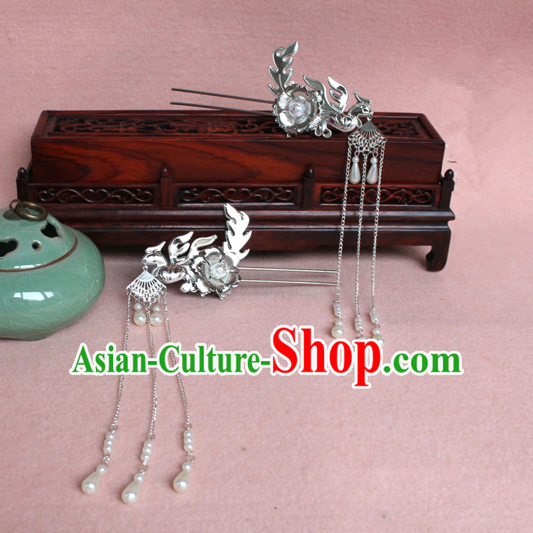 Chinese Ancient Style Hair Jewelry Accessories, Hairpins, Han Dynasty Princess Hanfu Xiuhe Suit Wedding Bride Phoenix Coronet, Hair Accessories for Women