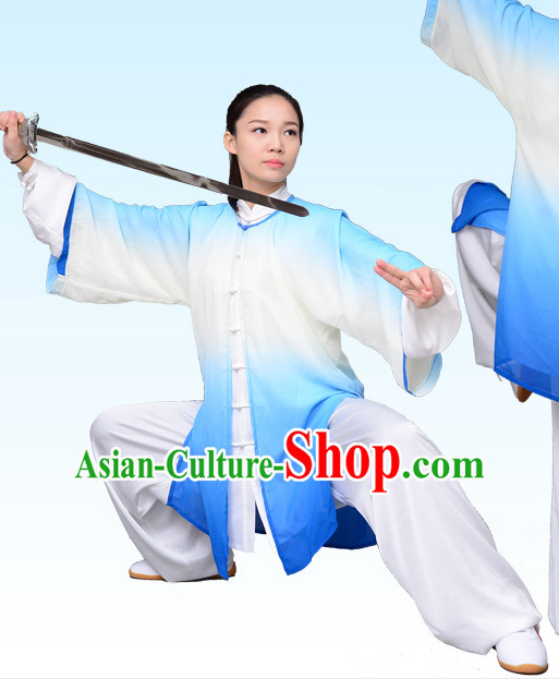 Top Tai Chi Uniforms Kung Fu Costume Martial Arts Kung Fu Training Uniform Gongfu Shaolin Wushu Clothing for Men Women Adults Children