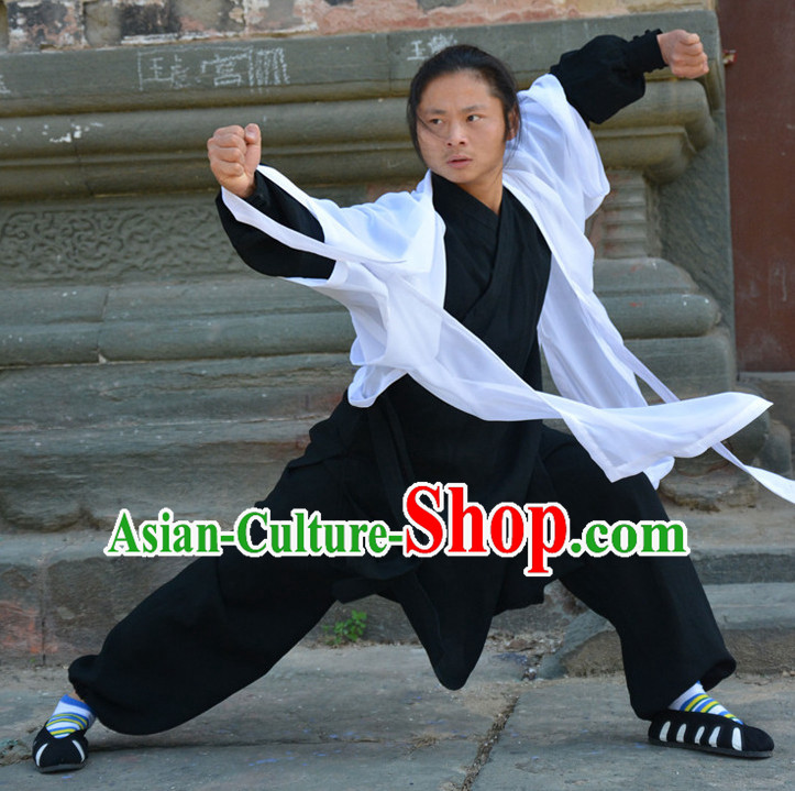 Wudang Uniform Taoist Uniform Kungfu Kung Fu Clothing Clothes Pants Shirt Supplies Wu Gong Outfits