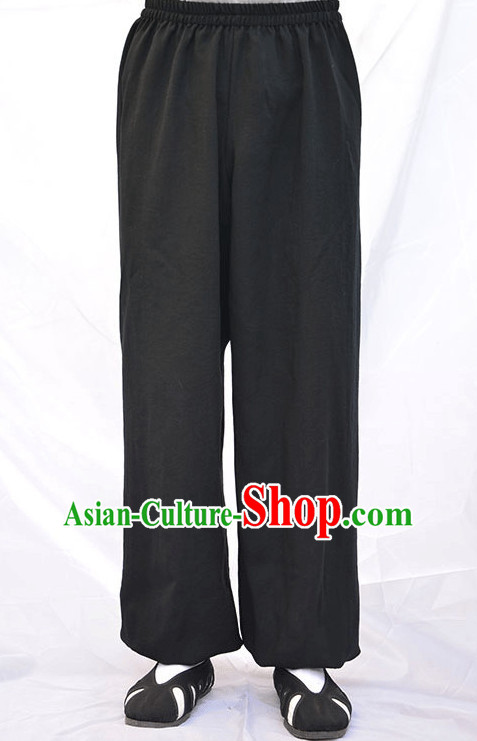 Wudang Uniform Taoist Uniform Kungfu Kung Fu Clothing Clothes Pants Shirt Supplies Wu Gong Outfits Flax Pants