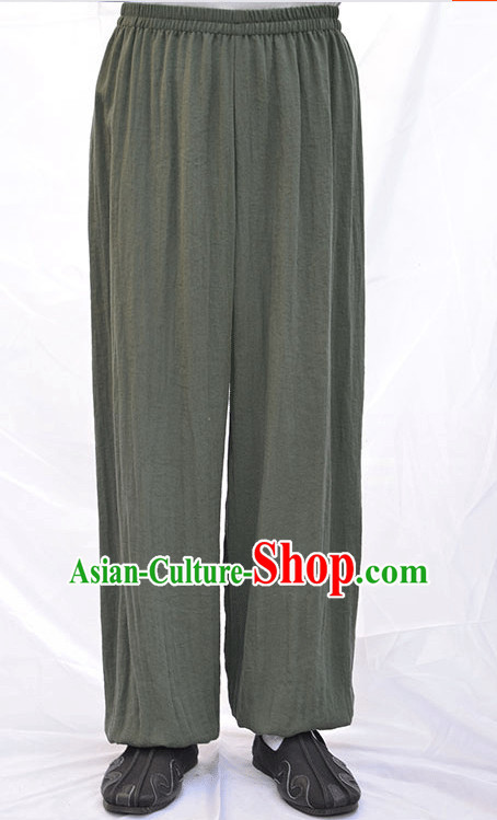 Wudang Uniform Taoist Uniform Kungfu Kung Fu Clothing Clothes Pants Shirt Supplies Wu Gong Outfits Flax Pants