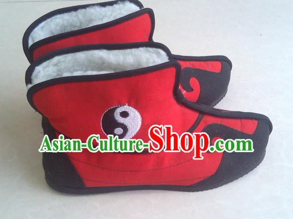 Wudang Uniform Taoist Uniform Kungfu Kung Fu Clothing Clothes Pants Shirt Supplies Wu Gong Boots for Men Women Adults Kids