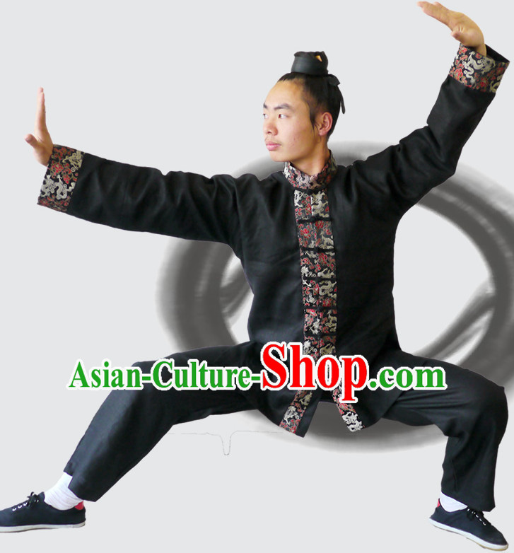 Wudang Uniform Taoist Uniform Kungfu Kung Fu Clothing Clothes Pants Shirt Supplies Wu Gong Outfits for Men Women Adults Kids