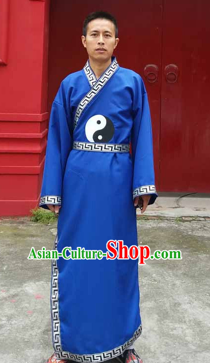 Wudang Uniform Taoist Uniform Kungfu Kung Fu Clothing Clothes Pants Shirt Supplies Wu Gong Outfits for Men Women Adults Kids