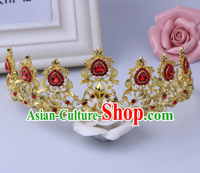 Traditional Chinese Style Princess Empress Queen Brides Wedding Headpieces Hair Fascinators Jewelry Decorations Hairpins Phoenix Crown Coronet