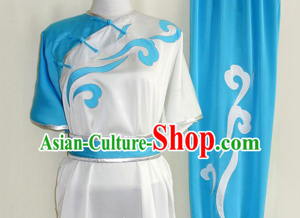 Top Kung Fu Costume Martial Arts Kung Fu Training Uniform Gongfu Shaolin Wushu Clothing for Men Women Adults Children