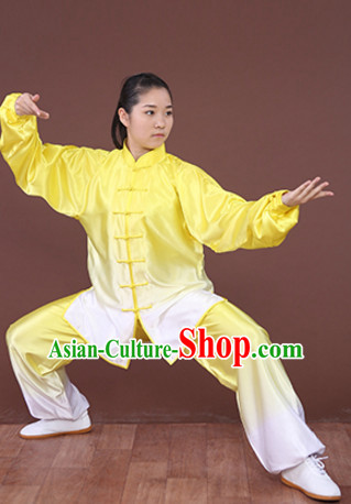 Top Tai Chi Uniforms Kung Fu Costume Martial Arts Kung Fu Training Uniform Gongfu Shaolin Wushu Clothing for Men Women Adults Children