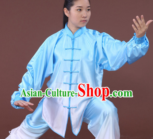 Top Tai Chi Uniforms Kung Fu Costume Martial Arts Kung Fu Training Uniform Gongfu Shaolin Wushu Clothing for Men Women Adults Children