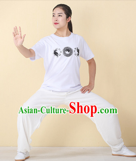 Top Tai Chi Uniforms Kung Fu Costume Martial Arts Kung Fu Training Uniform Gongfu Shaolin Wushu Clothing for Men Women Adults Children