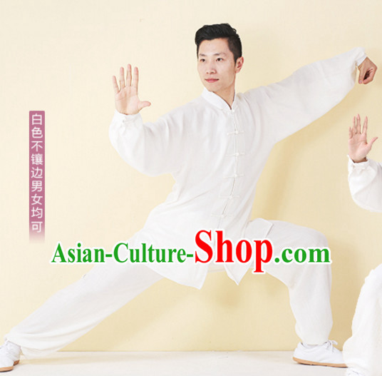 Top Tai Chi Uniforms Kung Fu Costume Martial Arts Kung Fu Training Uniform Gongfu Shaolin Wushu Clothing for Men Women Adults Children