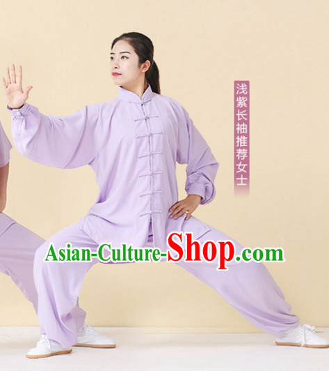 Top Tai Chi Uniforms Kung Fu Costume Martial Arts Kung Fu Training Uniform Gongfu Shaolin Wushu Clothing for Men Women Adults Children