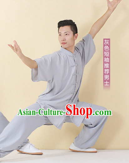 Top Tai Chi Uniforms Kung Fu Costume Martial Arts Kung Fu Training Uniform Gongfu Shaolin Wushu Clothing for Men Women Adults Children