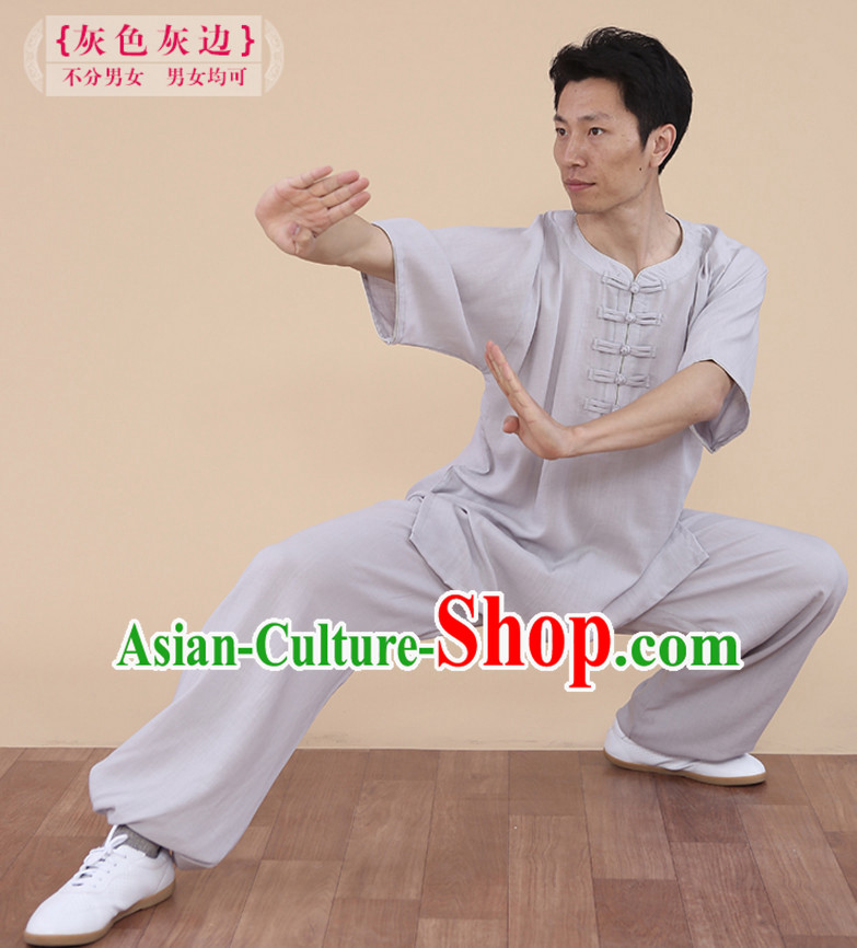 Top Tai Chi Uniforms Kung Fu Costume Martial Arts Kung Fu Training Uniform Gongfu Shaolin Wushu Clothing for Men Women Adults Children