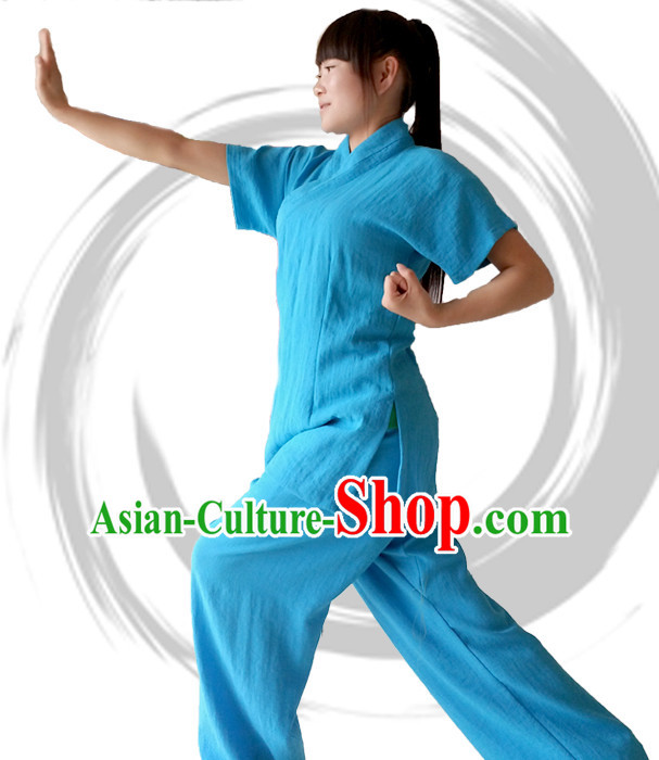 Top Tai Chi Uniforms Taoist Uniform for Men Women Adults Kids