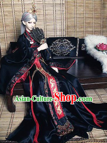 Ancient Chinese Prince Hanfu Costumes for Men Boys Adults Kids