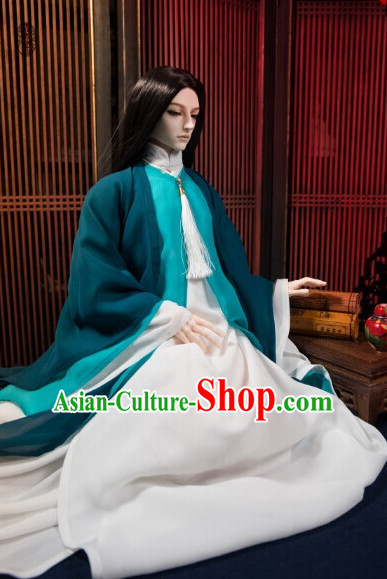 Ancient Chinese Emperor Prince Prime Minister Clothing Complete Set for Men