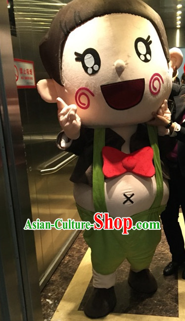 Professional Custom Made Mascot Costume Customized Mascots Costumes Happy Boy Mascot Costumes