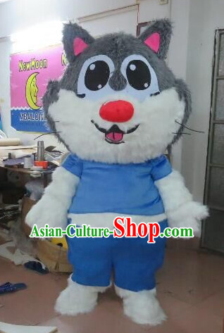 Free Design Professional Custom Mascot Uniforms Mascot Outfits Customized Cute Animal Cat Mascots Costumes