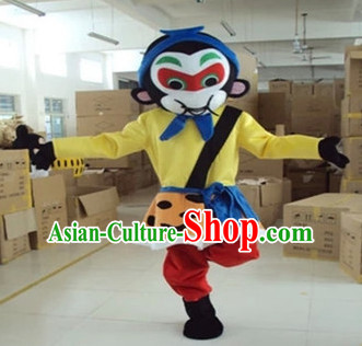 Mascot Uniforms Mascot Outfits Customized Walking Monkey King Sun Wukong Mascot Costumes