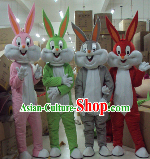 Mascot Uniforms Mascot Outfits Customized Walking Animal Mascot Costumes Rabbit Mascots Costume