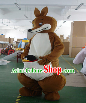 Mascot Uniforms Mascot Outfits Customized Walking Mascot Costumes Animal Kangaroo Mascots Costume