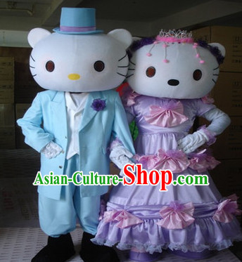 Mascot Uniforms Mascot Outfits Customized Walking Mascot Costumes Cartoon Character Cat Mascots Costume