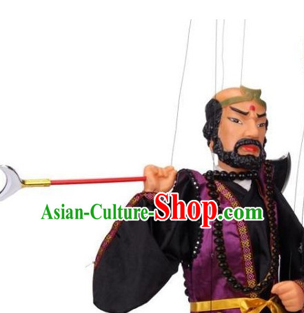 Traditional Chinese Handmade Sha Seng String Puppet Hand Puppets