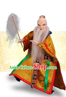 Traditional Chinese Handmade Wiser Hand Puppets Hand Marionette Puppet