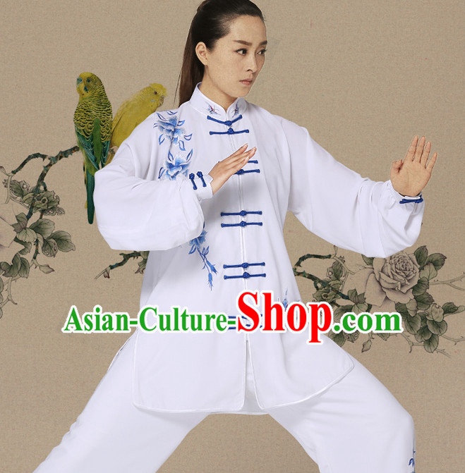 Top Kung Fu Jacket Kung Fu Gi Kung Fu Apparel Oriental Dress Wing Chun Apparel Taiji Uniform Chinese Kung Fu Outfit for Men Women Kids  Adults