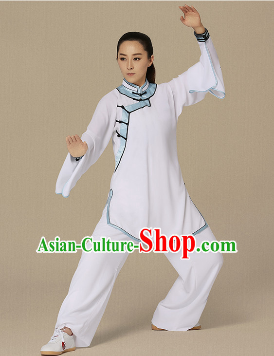 Top Kung Fu Competition Suits Kung Fu Gi Kung Fu Apparel Oriental Dress Wing Chun Apparel Taiji Uniform Chinese Kung Fu Outfit for Men Women Kids  Adults