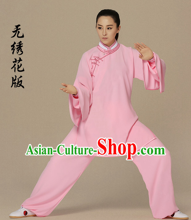 Top Kung Fu Competition Suits Kung Fu Gi Tai Chi Apparel Oriental Dress Wing Chun Apparel Taiji Uniform Chinese Kung Fu Outfit for Men Women Kids  Adults