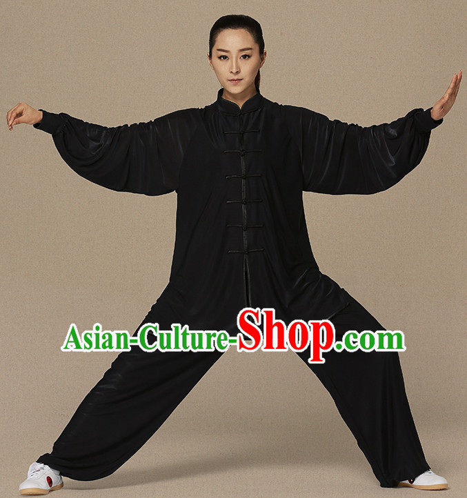 Top Kung Fu Competition Suits Kung Fu Gi Tai Chi Apparel Oriental Dress Wing Chun Apparel Taiji Uniform Chinese Kung Fu Outfit for Men Women Kids Adults