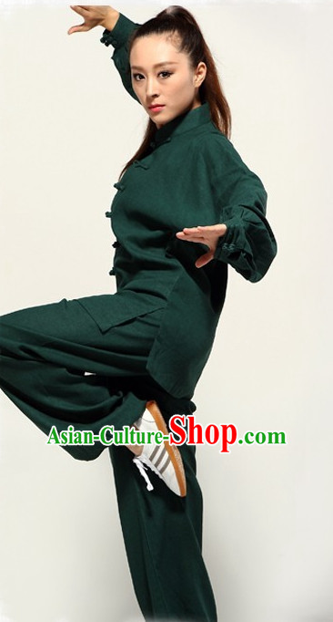 Top Kung Fu Competition Suits Kung Fu Gi Tai Chi Apparel Oriental Dress Wing Chun Apparel Taiji Uniform Chinese Kung Fu Outfit for Men Women Kids Adults