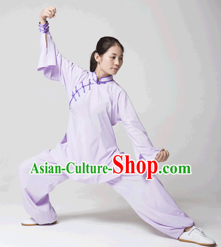 Top Kung Fu Competition Suits Kung Fu Gi Tai Chi Apparel Oriental Dress Wing Chun Apparel Taiji Uniform Chinese Kung Fu Outfit for Men Women Kids Adults