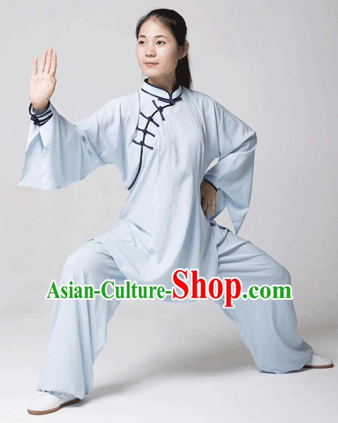 Top Kung Fu Competition Suits Kung Fu Gi Tai Chi Apparel Oriental Dress Wing Chun Apparel Taiji Uniform Chinese Kung Fu Outfit for Men Women Kids Adults