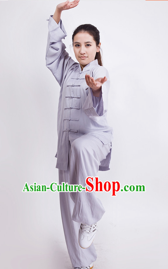 Top Kung Fu Competition Suits Kung Fu Gi Tai Chi Apparel Oriental Dress Wing Chun Apparel Taiji Uniform Chinese Kung Fu Outfit for Men Women Kids Adults