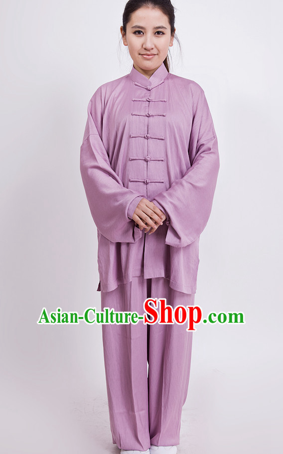 Top Kung Fu Competition Suits Kung Fu Gi Tai Chi Apparel Oriental Dress Wing Chun Apparel Taiji Uniform Chinese Kung Fu Outfit for Men Women Kids Adults