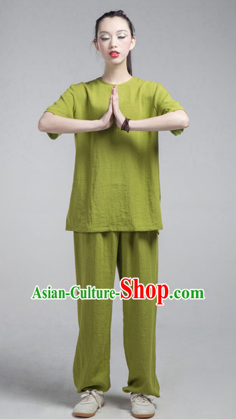 Top Kung Fu Competition Suits Kung Fu Gi Tai Chi Apparel Oriental Dress Wing Chun Apparel Taiji Uniform Outfit for Men Women Children Adults